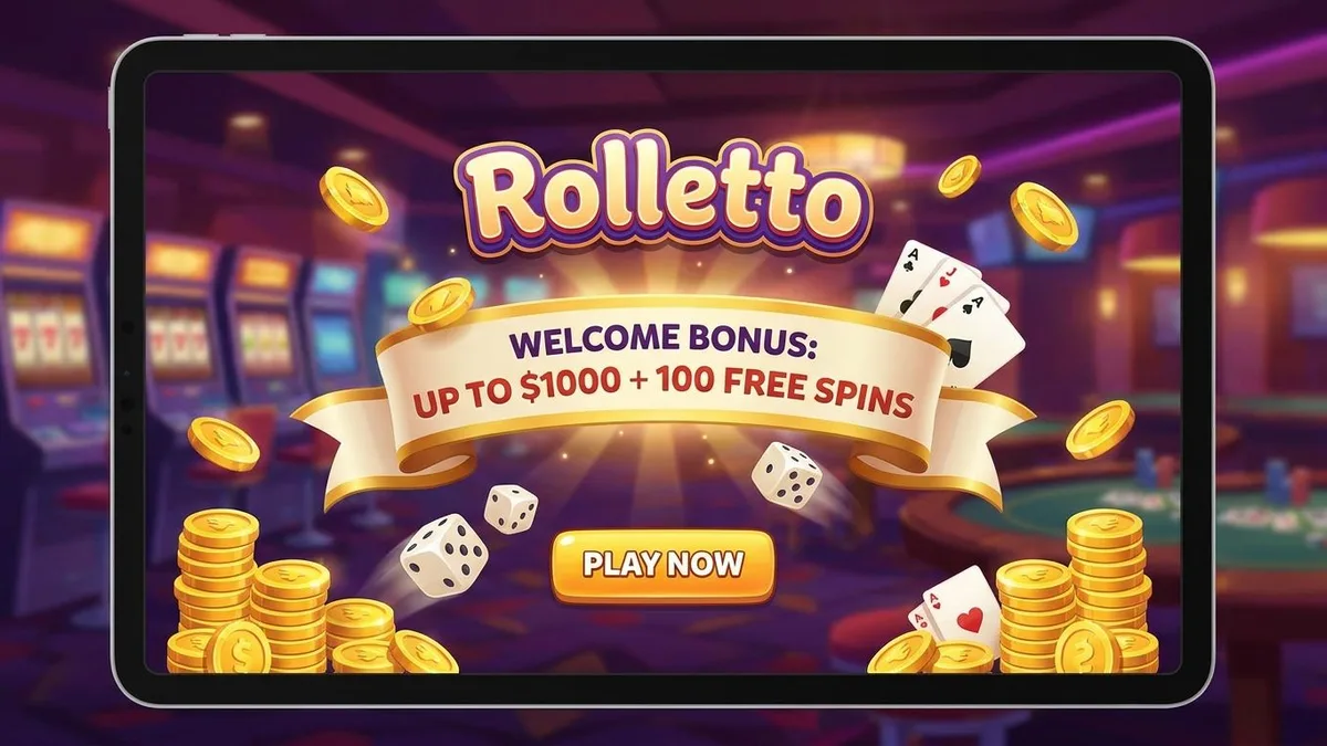 Rolletto velkomstbonus