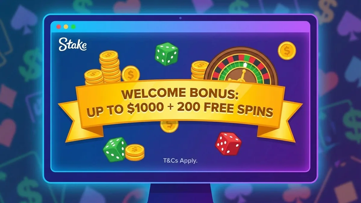 Stake velkomstbonus